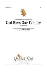 God Bless Our Families SSA choral sheet music cover
